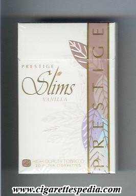 prestige c cigarettes Prestige (english version) (Slims Vanilla) L-20-H - Azerbaijan and England