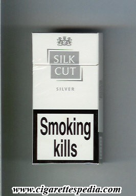 silk cut silver ks 10 h white silver england