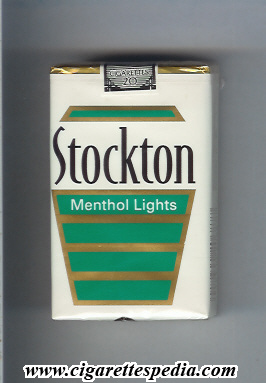 stockton menthol lights ks 20 s usa