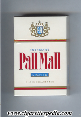 pall mall american version rothmans lights ks 20 h russia holland