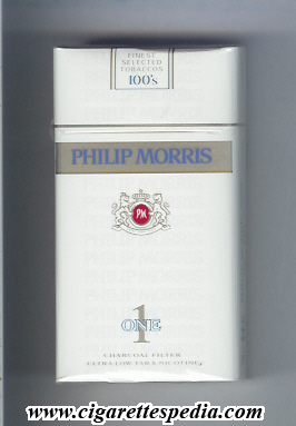 philip morris design 6 one 1 charcoal filter l 20 h japan usa