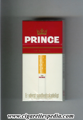 prince with cigarette of blends ks 10 h denmark