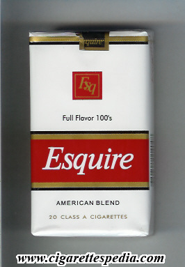 esquire american blend full flavor l 20 s india