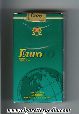 euro menthol virginia filter l 20 s greece usa