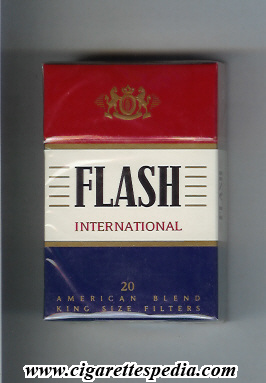 cigarettes flash Flash (french version) (International American Blend) KS-20-H - USA and  France (Question)