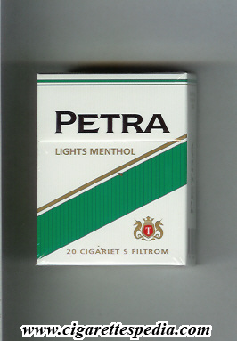 petra new design lights menthol s 20 h czechia