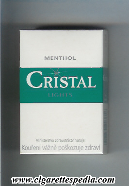 cristal polish version menthol lights ks 20 h czechia poland