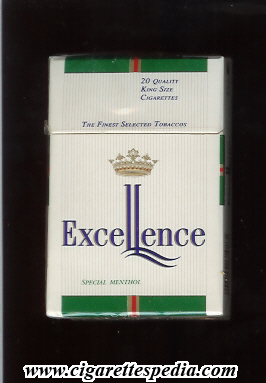 excellence dutch version special menthol ks 20 h holland