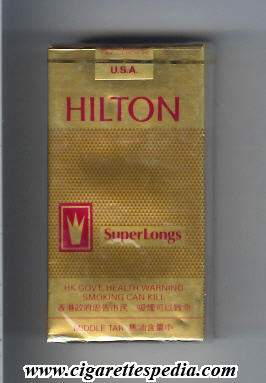 Hilton (american version) (gold) L-20-S - Hong Kong (China) and USA