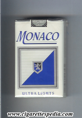 monaco american version ultra lights ks 20 s usa