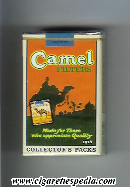 camel collection version collector s packs 1918 filters ks 20 s made for those usa