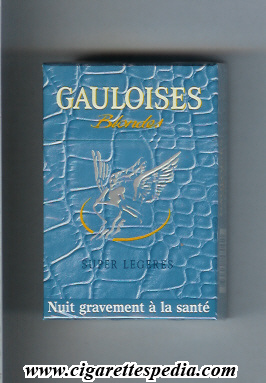 gauloises blondes collection design liberte toujours alligator super legeres ks 20 h light blue france