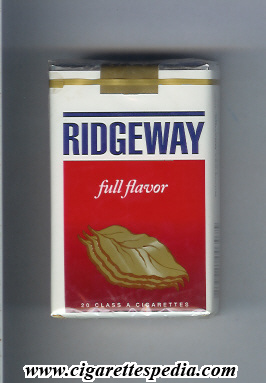 ridgeway full flavor ks 20 s usa