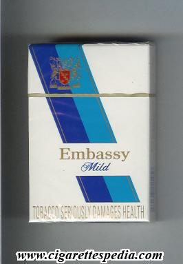 embassy english version with diagonal stripes mild ks 20 h mild on white england