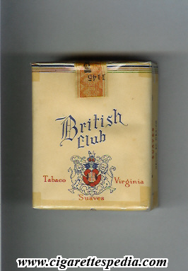 british club tobaco virginia suaves s 20 s mexico