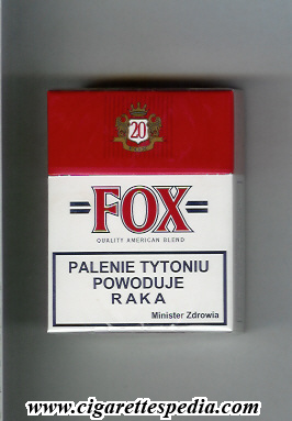 fox polish version quality american blend s 20 h poland