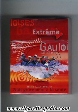 gauloises collection design extreme legeres ks 30 h france