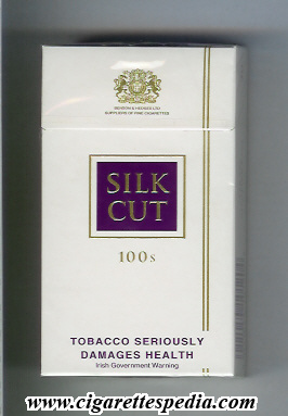 silk cut l 20 h white violet england