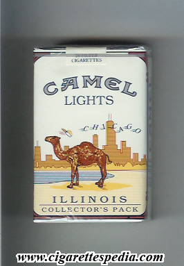 camel collection version collector s pack illinois lights ks 20 s usa