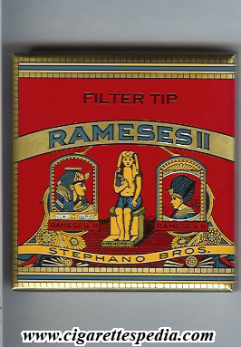rameses ii with picture ks 20 b red usa