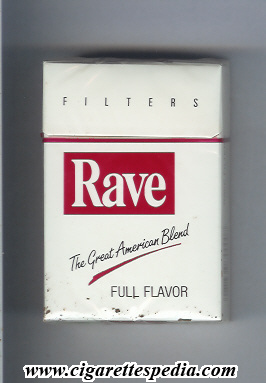 rave american version design 3 filters the great american blend full flavor ks 20 h usa