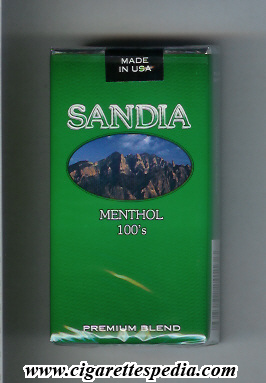 sandia menthol premium blend l 20 s usa