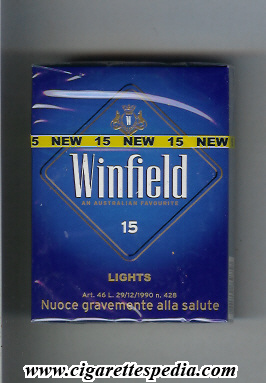 winfield australian version an australian favourite lights ks 15 h blue holland