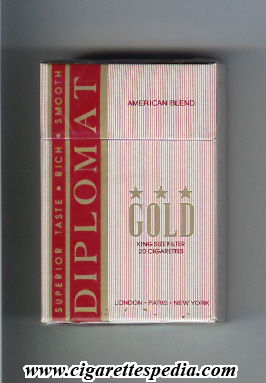 diplomat gold american blend ks 20 h unknown country