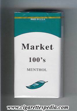 market menthol l 20 s usa