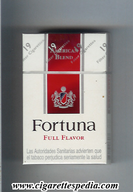 fortuna spanish version american blend full flavor ks 19 h spain