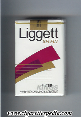 liggett select light design filter ks 20 s usa