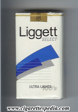 liggett select light design ultra lights l 20 s usa
