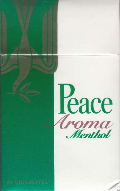 Peace (Aroma Menthol) KS-20-H (white and green design) - Japan