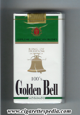 golden bell american version supreme american blend menthol l 20 s china usa