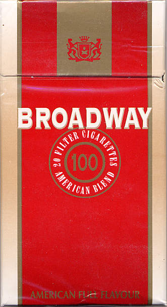 broadway israeli version with ring american blend american full flavour l 20 h israel