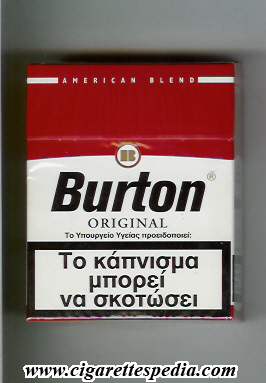 burton original american blend ks 25 h greece germany
