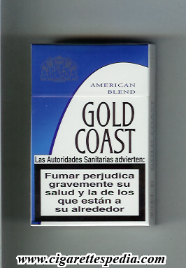 gold coast spanish version american blend ks 20 h white blue spain