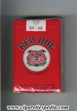 red dog ks 18 s red czechia