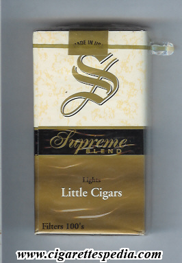 supreme american version design 1 blend little cigars lights l 20 s usa