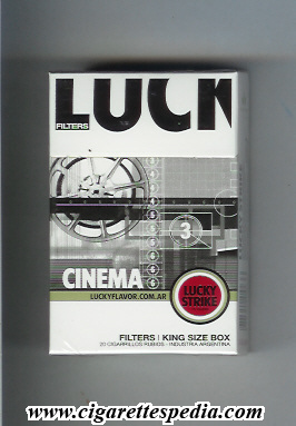 lucky strike collection design luckyflavor com ar filters cinema ks 20 h argentina usa