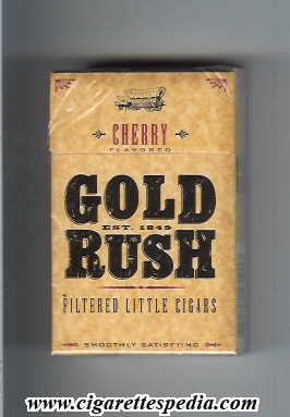 gold rush cherry flavored filtered little cigars ks 20 h canada
