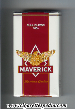 maverick american version colour design full flavor l 20 s white red yellow usa