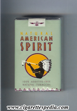 natural american spirit natural ks 20 s grey usa