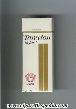 tareyton design 1 5 mg tar lights ks 4 h usa