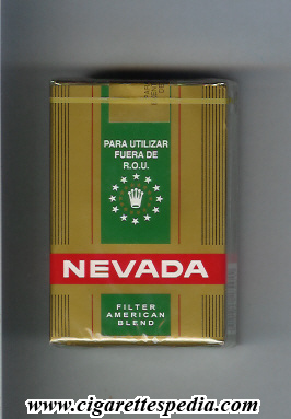 nevada uruguayan version filter american blend ks 20 s gold green red uruguay