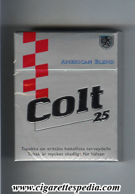 colt finnish version american blend ks 25 h diagonal name silver finland