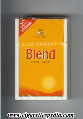 blend selected tobaccos ks 20 h sweden