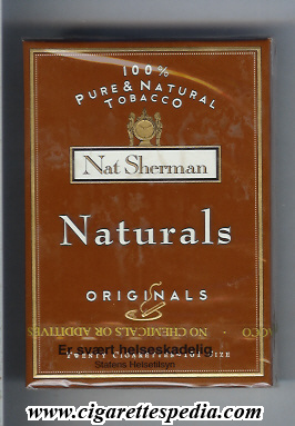 Buy Cheap Cigarettes Nat Sherman Naturals Yellow