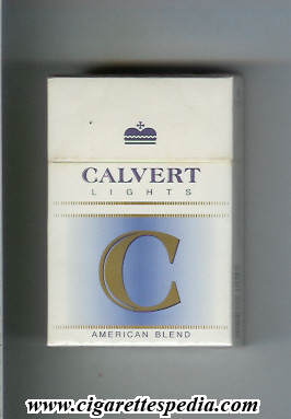 calvert c lights american blend ks 20 h uruguay