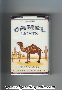 camel collection version collector s pack texas lights ks 20 s usa